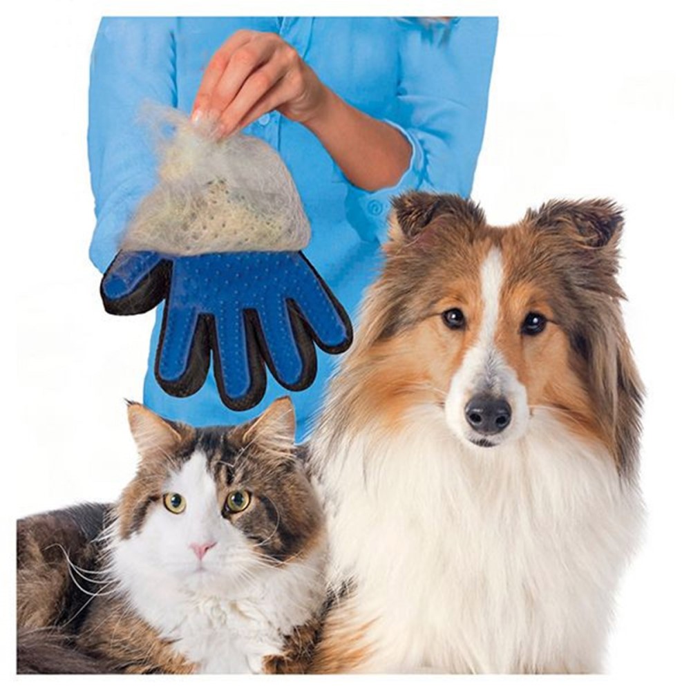 دستکش شانه و ماساژ سگ و گربه تروتاچ