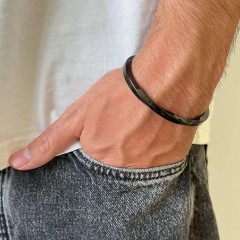 بنگل مردانه مدل پیچ خورده ( در 3 رنگبندی )