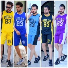 ست تاپ شلوارک مدل Bulls (در چند رنگبندی)