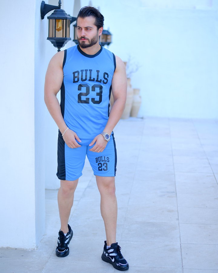 ست تاپ شلوارک مدل Bulls (در چند رنگبندی)