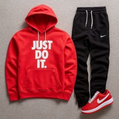 ست هودی و شلوار Just do itمردانه مدل A33