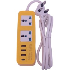 چندراهی برق و شارژر دارای پورت USB