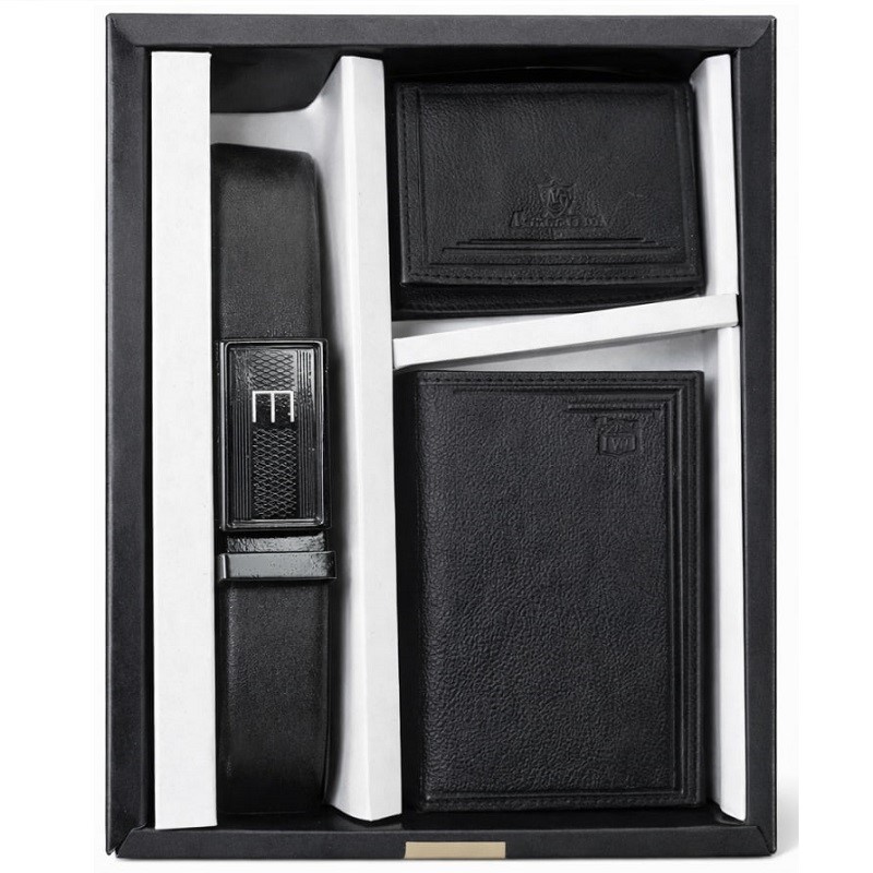 ست مردانه کیف و کمربند مدل M101
