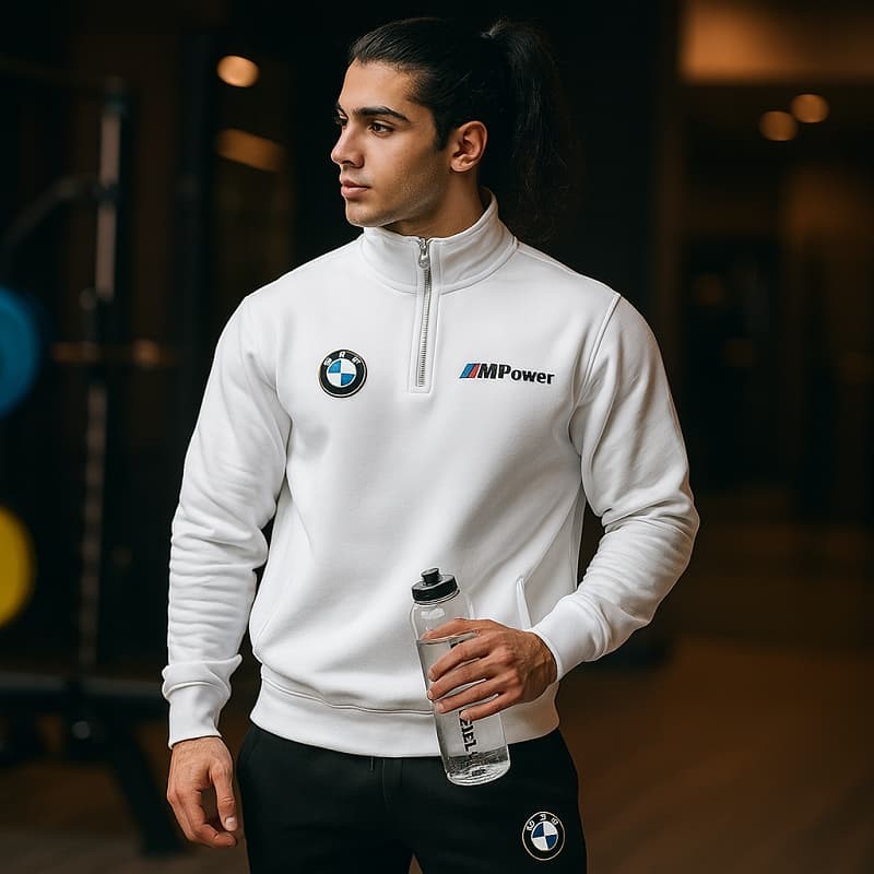 ست دورس و شلوار BMW مردانه طرح MPower