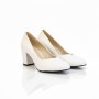 کفش مجلسی زنانه پاشنه 7 سانتی مدل روژان (2 رنگبندی)