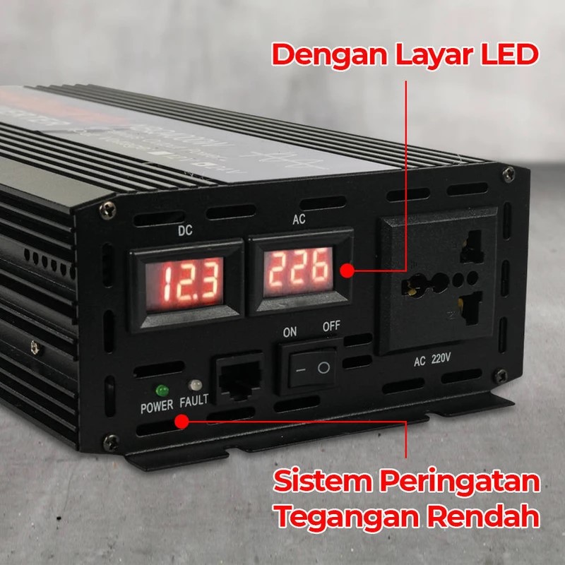 اینورتر (مبدل برق) 3000 وات کاملا سینوسی NBQ3000w