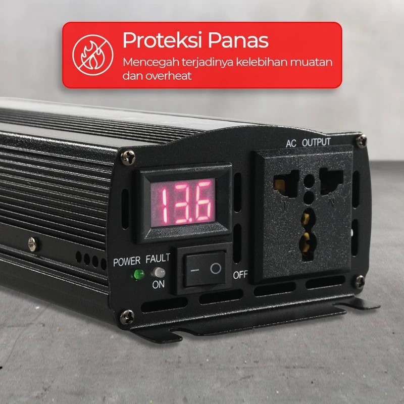 اینورتر (مبدل برق) 1000 وات کاملا سینوسی NBQ1000w