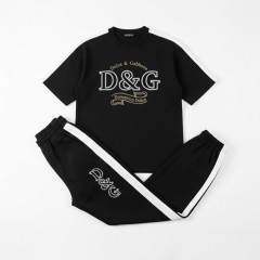 ست تیشرت و شلوار مردانه بنگال کش مدل D&G