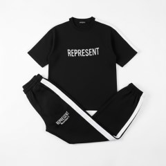ست تیشرت و شلوار مردانه بنگال کش مدل Reprent