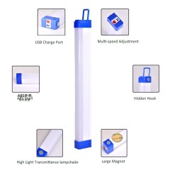 چراغ اضطراری USB شارژی آهن ربا دار