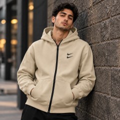 سوئیشرت دورس کلاهدار مردانه نایکی مدل Double Nike ( در 4 رنگبندی )