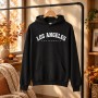 هودی کلاهدار و جیب دار مردانه زنانه مدل Los Angeles