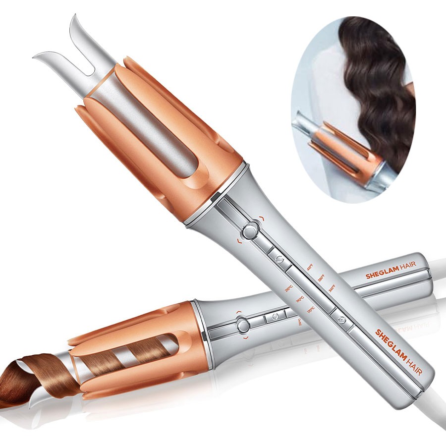 فر کننده و حالت دهنده مو شیگلم مدل One-Touch Instant Curler چرخشی سایز 32
